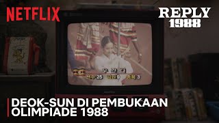 Tampil di Pembukaan Olimpiade 1988 Deoksun Bikin Heboh Ssangmundong  Reply 1988  Clip [upl. by Glorianna]