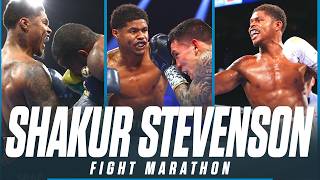 Shakur Stevenson Fight Marathon [upl. by Akenot]