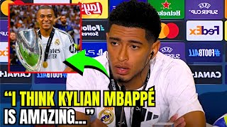 🚨WOW JUDE BELLINGHAM TALKS ABOUT KYLIAN MBAPPE AFTER REAL MADRID BEAT ATALANTA IN UEFA SUPER CUP [upl. by Tena898]