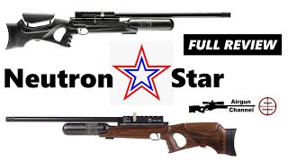 Hatsan NEUTRON STAR Hunting Bullseyes  1200 FPS Full Review PCP Air Rifle [upl. by Nrek950]