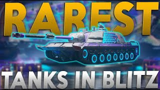 THE MOST RARE TANKS IN WOTB [upl. by Rego]