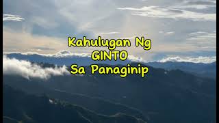 KAHULUGAN NG GINTO SA PANAGINIP [upl. by Ynnub]