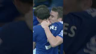 BAINES and COLEMAN linkup against Aston Villa everton premierleague football [upl. by Greenwald]