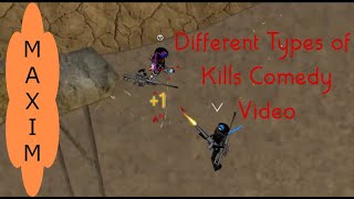 Ninja io  Different types of kills [upl. by Aldred]