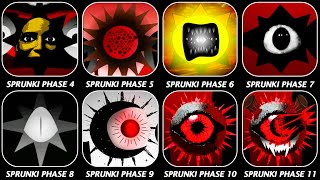 Phase 4 VS Phase 5 VS Phase 6 VS Phase 7 VS Phase 8 VS Phase 9 VS Phase 1011 in Incredibox Sprunki [upl. by Deirdre801]