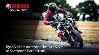 The MT09 SP unleashed at Snetterton Race Circuit UK [upl. by Orwin]