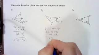 Angles of Isosceles Triangles Notes [upl. by Temp934]