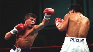 Arturo Gatti vs Gabriel Ruelas  Highlights KNOCKOUT of the Year [upl. by Llehcim343]