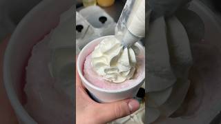 Dragon fruit 🍉 cream slush with nerds 🥶🔥icecream sonic food foryou [upl. by Indys]