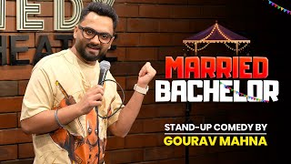 Married Bachelor  Standup Comedy Ft Gourav Mahna  cleancomedy gouravmahna standupcomedy [upl. by Annazor]