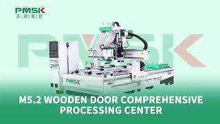 Cnc Wooden Hole Drilling Machine Automatic Furniture Door Lock Hole Drilling Boring Router [upl. by Letnahc243]