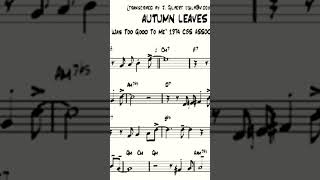 Chet Baker Greatest Hits w Scores  Autumn Leaves [upl. by Manbahs256]