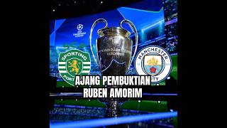 Sporting vs Man City Gyokeres vs Haaland shorts highlights ucl sepakbola timnas [upl. by Yahsan53]