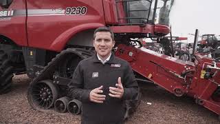 Nuevo sistema de orugas en Cosechadoras CASE IH [upl. by Murdocca]