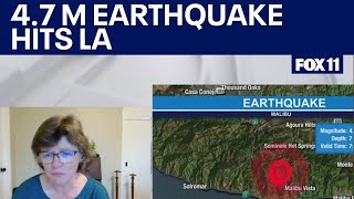 Earthquake update from Seismologist Dr Lucy Jones [upl. by Raychel]