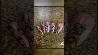 spookynails disney disneynails halloweennails nails nailart [upl. by Oaks187]