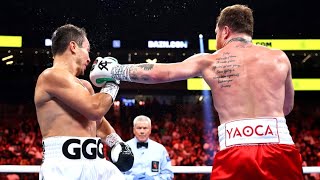 Canelo Alvarez vs Gennady Golovkin 3 TRILOGY FULL FIGHT Highlights  Every Punch [upl. by Nelak]