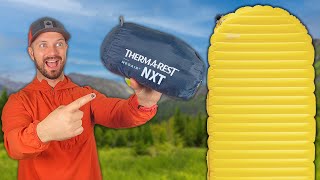 NEW MOST POPULAR SLEEPING PAD Thermarest Xlite NXT Review [upl. by Adnorehs]