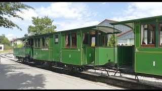 Chiemsee Schmalspurbahn in Prien am Chiemsee [upl. by Naujej382]