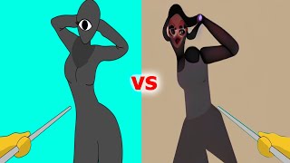 Seek zero two dodging meme  roblox doors  cartoon animation VS Artificial Intelligence Animation [upl. by Gusella866]