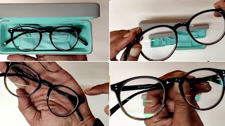 Lenskart Tokai Lutina High Index 176 Lenses Review   65 High Index Thinnest Glasses By Lenskart [upl. by Chic]