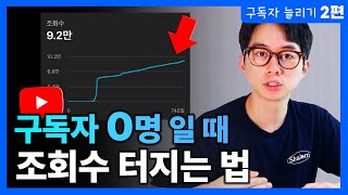 유튜브 구독자 늘리는 방법 2편 유튜브 알고리즘  제목 짓는 법 [upl. by Akinuahs]