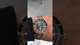 Bulova Archive Mens Oceanographer Black Dial Rose Gold Tone Bracelet Watch  97B215 [upl. by Ribak]