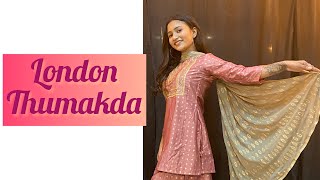 London Thumakda  Sangeet Dance Choreography  Easy Dance For Girls  Rushita Chaudhary Choreography [upl. by Temple157]