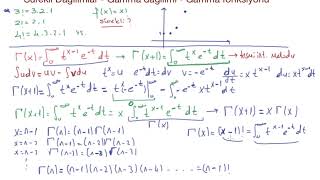 41 Olasılık  Sürekli dağılımlar  Gamma dağılımı  Gamma fonksiyonu [upl. by Nisse]