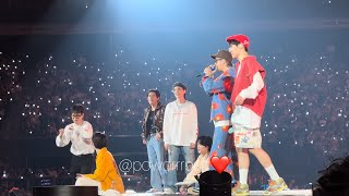 220409  FANCAM  FINAL MENT  BTS PTD Las Vegas  Day 2  Allegiant  4K 직캠 [upl. by Idner]