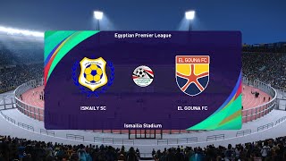 Ismaily vs El Gouna 22072024 Egyptian Premier League PES 2021 [upl. by Yecal505]