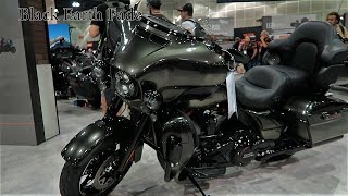 2018 CVO Ultra Limited HarleyDavidson WalkAround│All 3 Colors Shown│Whats New [upl. by Sekoorb]