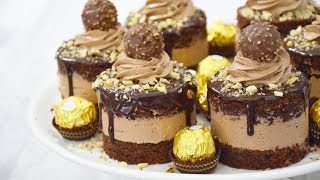 Ferrero Rocher Mini Cakes [upl. by Gilroy]