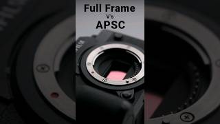 Full Frame vs APSC Which Sensor Is Better 📸 photography fullframe apsc [upl. by Oremoh]