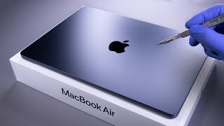 MacBook Air M2 Midnight Unboxing  ASMR [upl. by Petua]