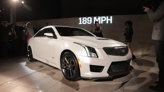 2016 Cadillac ATSV Coupe  2014 LA Auto Show [upl. by Ebsen]