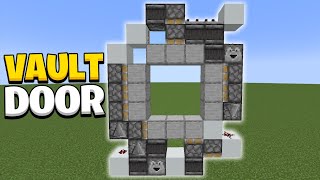 Minecraft 121 Super Fast 3x3 Piston Door [upl. by Bary]