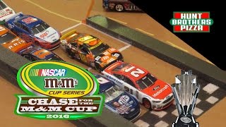 Nascar Stop Motion MampM Cup Series S3 Race 21 Hunt Brothers Pizza 200 [upl. by Steffi]