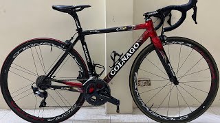 COLNAGO C60Made in italy Khung carbon Bánh Campag AC 35 Ceramic Gr Ultegra R8000 ĐT 0395727827 [upl. by Troxell]