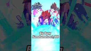 El PODER del Big Bang Kamehameha x1000  Dragon Ball Z [upl. by Ydna]