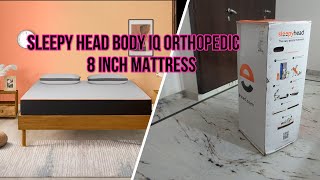 Sleepyhead Original 3 Layered Orthopedic Memory Foam Mattress King Size 72728Unboxing amp Review [upl. by Ethelred629]