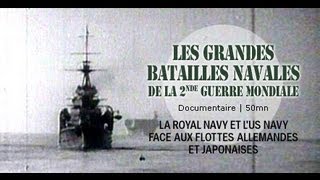 Les grandes batailles navales de la 2nd guerre mondiale  WW2 [upl. by Aseretairam]