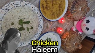 Chicken Haleem with Rice 🍚  Delicious Recipe  Recipe in 4k EasyCookingwithBala555 [upl. by Constantino]