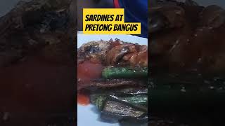 Sardines at pretong bangus food [upl. by Rupert]