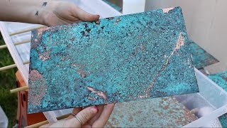 How to Patina Copper [upl. by Solahcin]