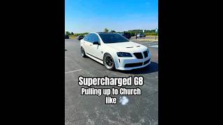 Supercharged G8 Pulling Up Like💨🏁CarLover Supercharged V8 [upl. by Siramay466]