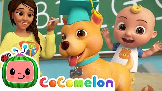 Bingos First Day at School 🐶 Baby JJs BINGO Spelling Song  CoComelon Nursery Rhymes amp Kids Songs [upl. by Mutz333]