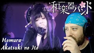 Wagakki Band  Homura  Akatsuki no Ito Live reaction  Metal Musician Reacts [upl. by Eteragram]