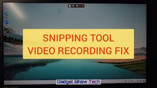 How To Fix Windows 11 Snipping Tool Video Recording Stopped Solved [upl. by Kellby]