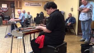 Steel Guitar Rag Jam w 22 Steel Guitars [upl. by Atsirt]